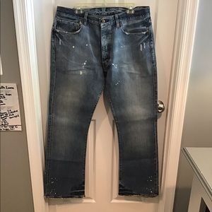 Men’s Ralph Lauren Distressed Denim Jeans